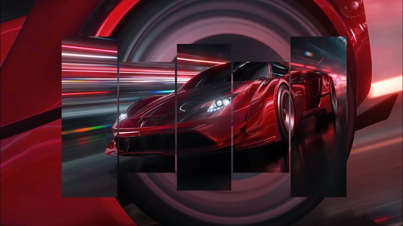 Mashmex - Red Car - Awesome Driving Track - Car Cruising Music #musicvideo 