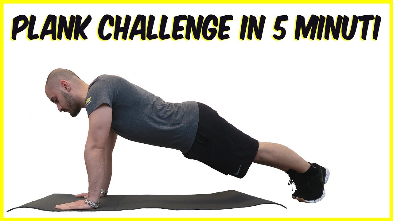 Plank Challenge in 5 minuti - Wellness