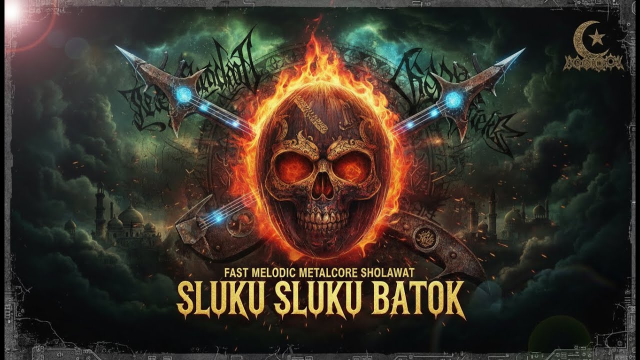 SHOLAWAT SLUKU SLUKU BATOK [Fast Melodic Metalcore]with lyrics