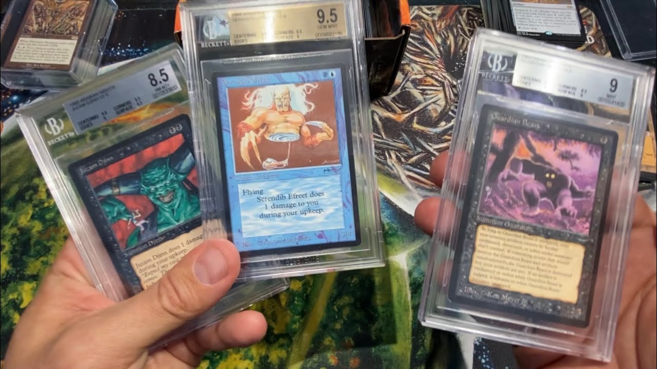 Vintage MTG Q&A pt4 - Favorite MTG Art? - Overpriced Sets - Arabian Nights, Legends, Alara