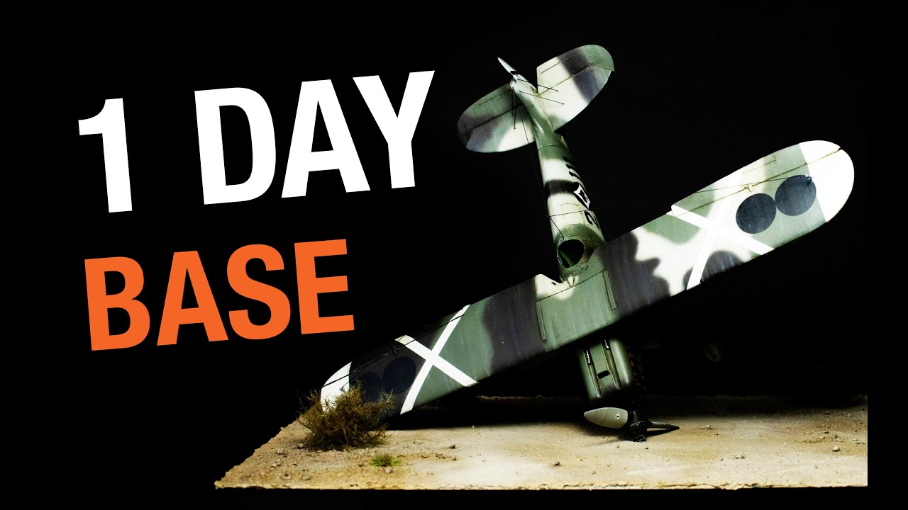 A Quick Base for Heinkel He-51 Spanish Civil War Base