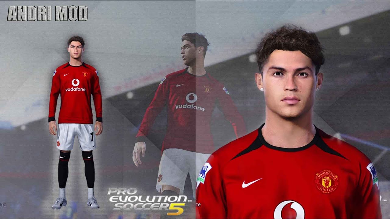 PES 2021 - FREE DOWNLOAD UPDATE FACE CRISTIANO RONALDO 2003/2004