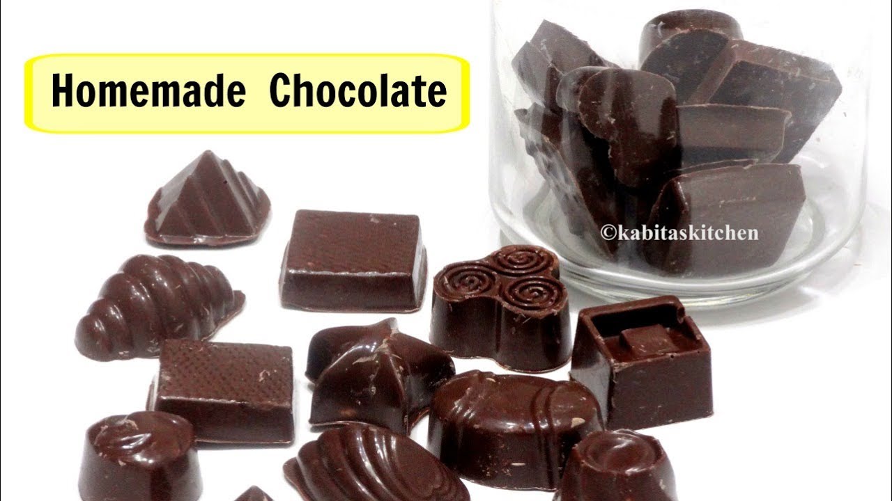 मिनटों में बनाये बाजार से भी अच्छा चॉकलेट | Valentine Special | Homemade Chocolate | KabitasKitchen