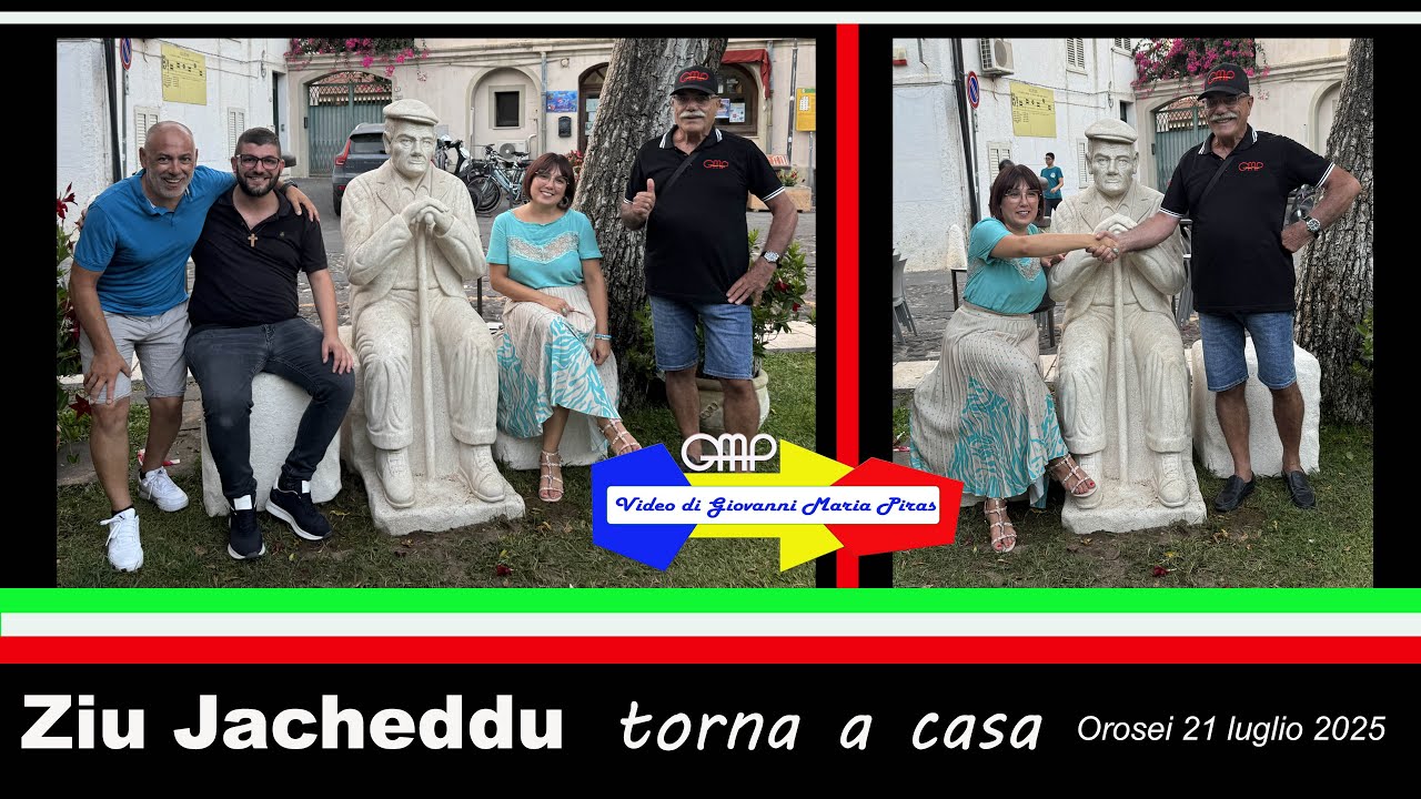 Ziu Jacheddu torna a casa (Orosei 21-07-2025) #perte #sardegna  #videoviral  #neiperte