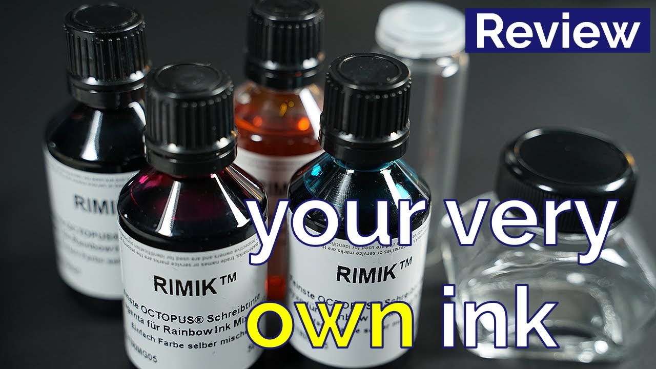Create your own ink with the Octopus fluids RIMIK