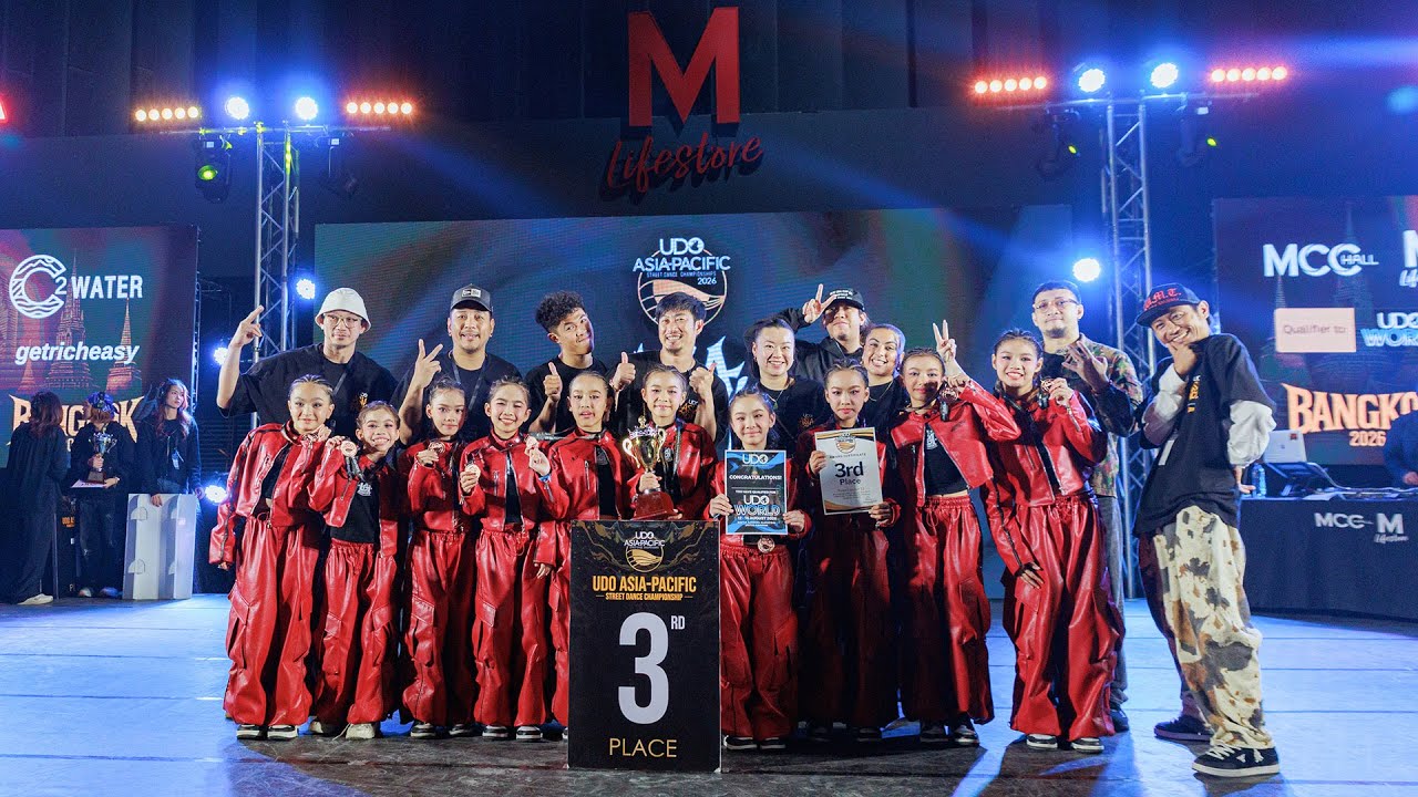U.A. PLATINUM 3rd 🥉🏆 @ UDO ASIA PACIFIC STREET DANCE CHAMPIONSHIP 2026