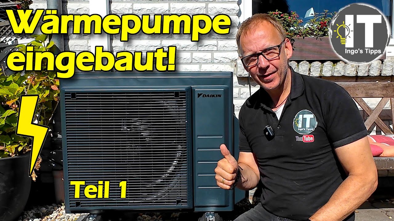 Wärmepumpe einbauen im Altbau 1995, Gastherme raus – Planung, Förderung & Einbau-Start | Ingos Tipps