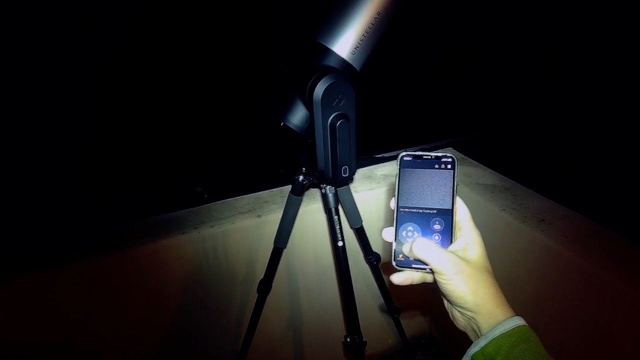 Unistellar eVscope: Setup and Use Demonstration