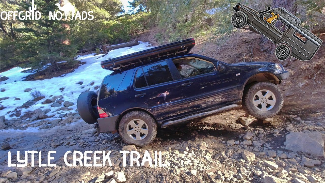 W163 ML320 & Land Cruiser 76 Lytle Creek Off-road