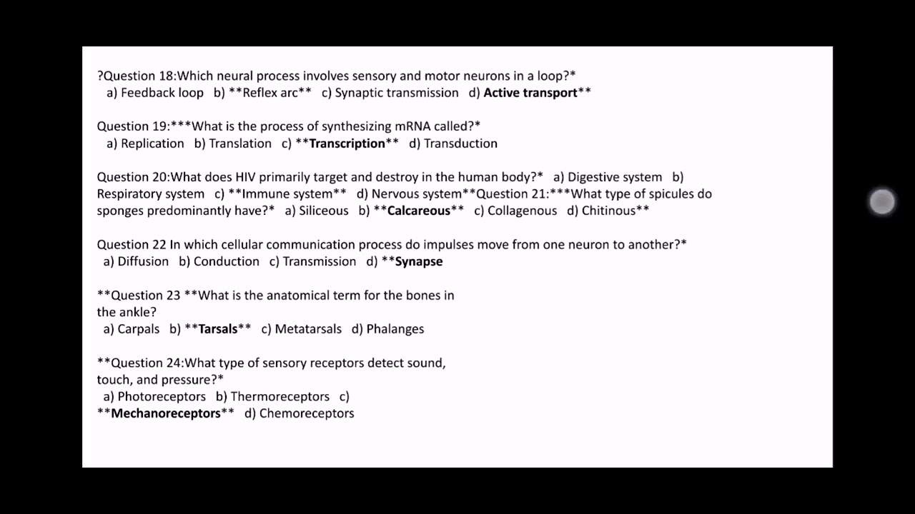 Biology portion || Dow || Reconduct || Sindh Mdcat 2023