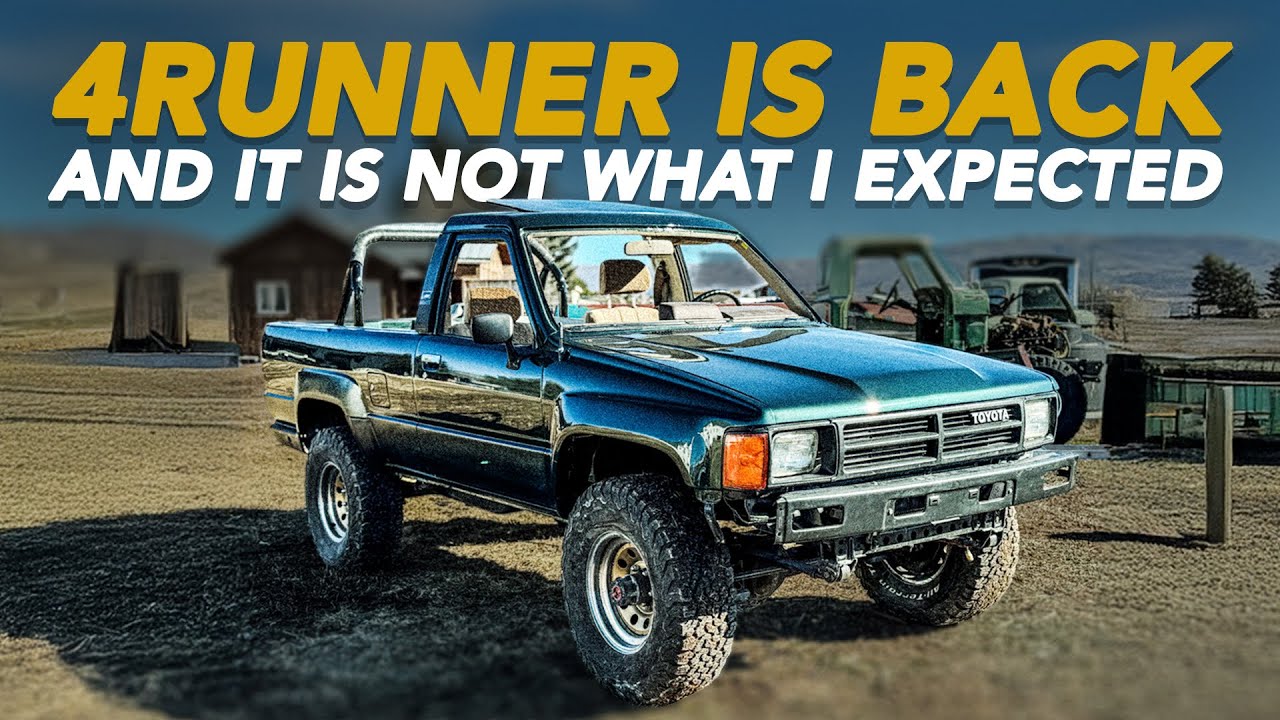 Toyota 4Runner первого поколения 1985 года выпуска в состоянии как новая!