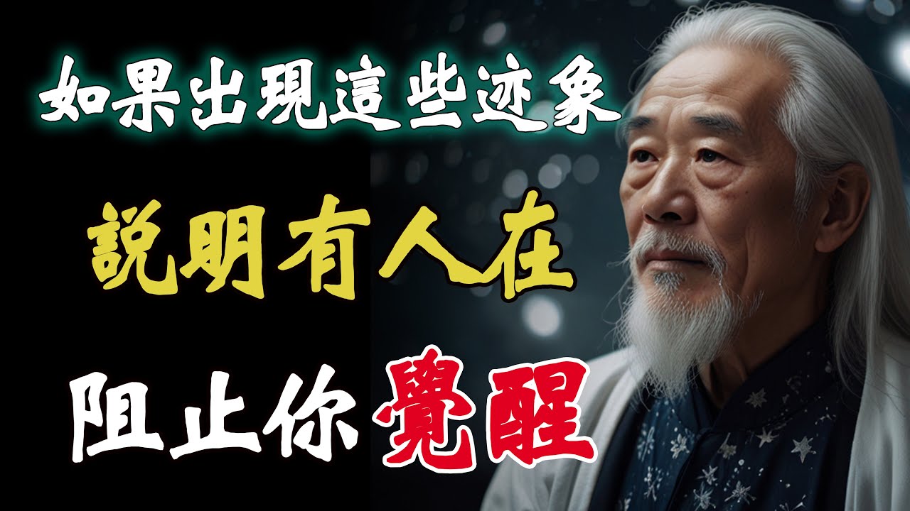 如果妳的身上出現了這幾個跡象，那麽說明有人在偷偷的阻止妳覺醒！