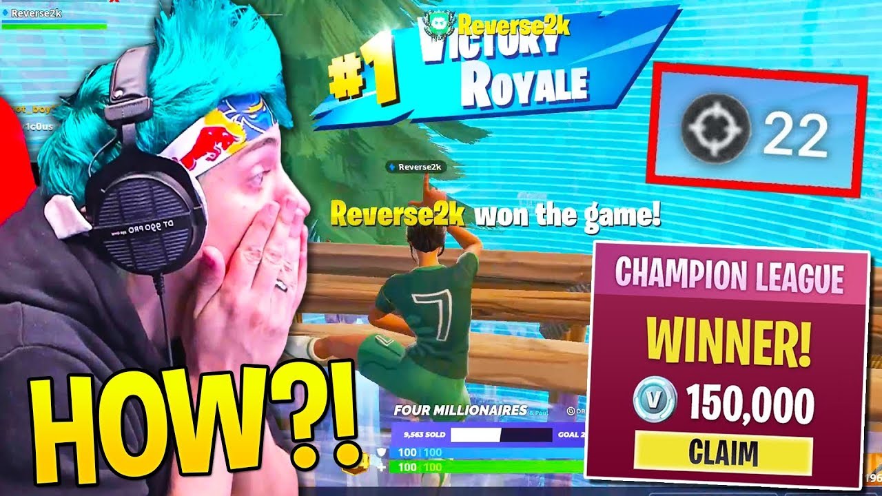 NINJA *GOES CRAZY* Spectating REVERSE2K *DOMINATE* CHAMPIONS LEAGUE! - Fortnite Moments