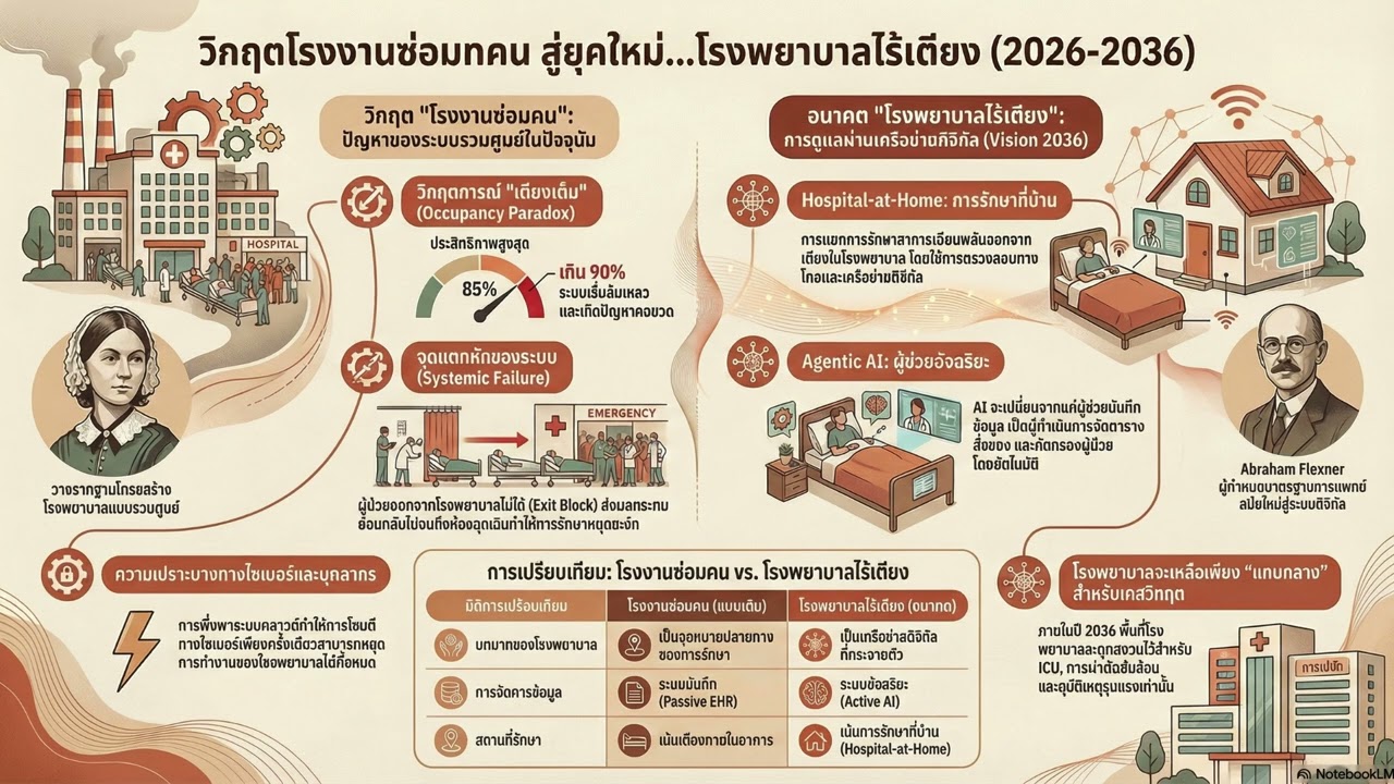วิวัฒนาการโรงพยาบาล: จาก 
