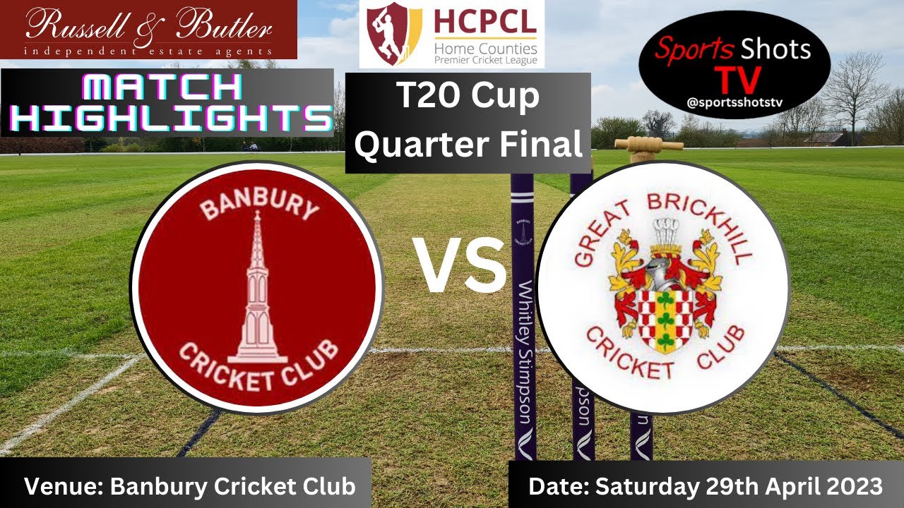 Banbury CC vs Great Brickhill CC 29/4/23