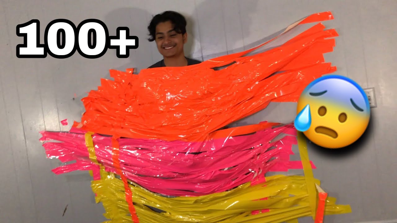 100+ Layers Of Duct Tape!!!