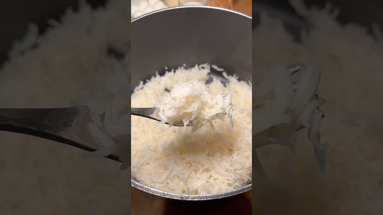 La meilleure fa&ccedil;on de cuisiner le riz 😍 #recettefacile #recette #recettesimple #recettesimple