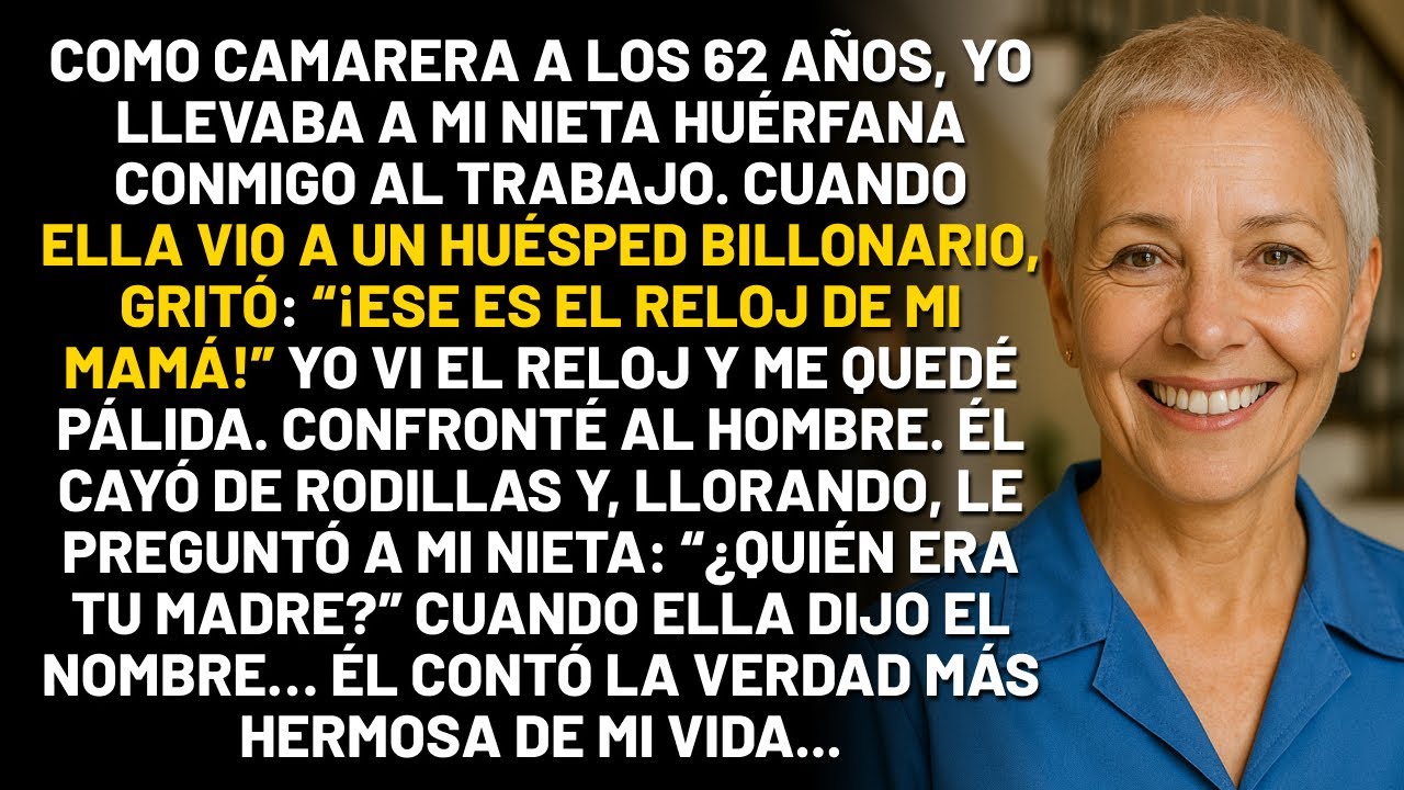 “Señor… ¡ese RELOJ era de mi mamá fallecida!” le dijo mi nieta al BILLONARIO. Él se puso pálido.