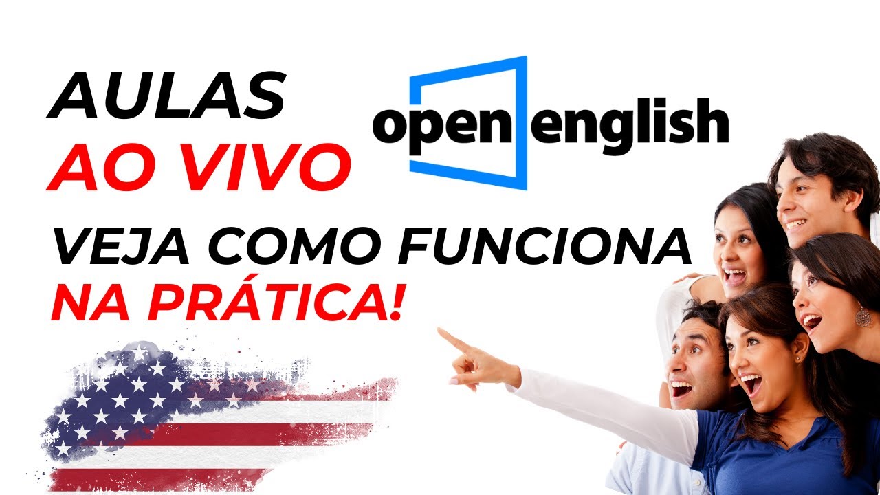 Open English AULAS AO VIVO 🚨 Open English COMO FUNCIONA REALMENTE 🤔