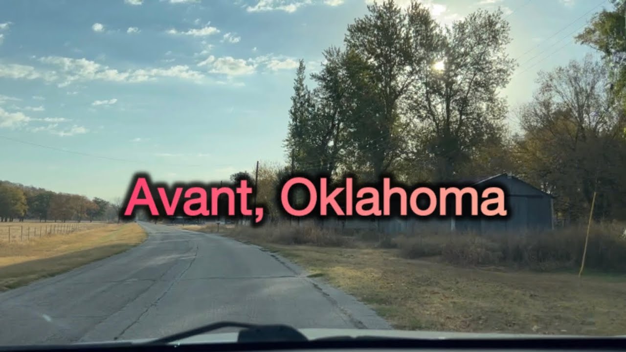 Avant, Oklahoma: A tiny town wrapped in Fall Colors (no commentary)
