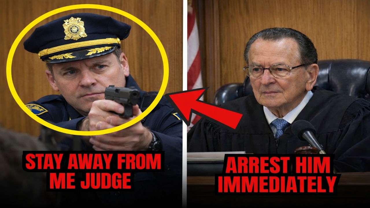 Police Chief Pulls Gun in Judge Caprio’s Court — Arrested in 45 Seconds