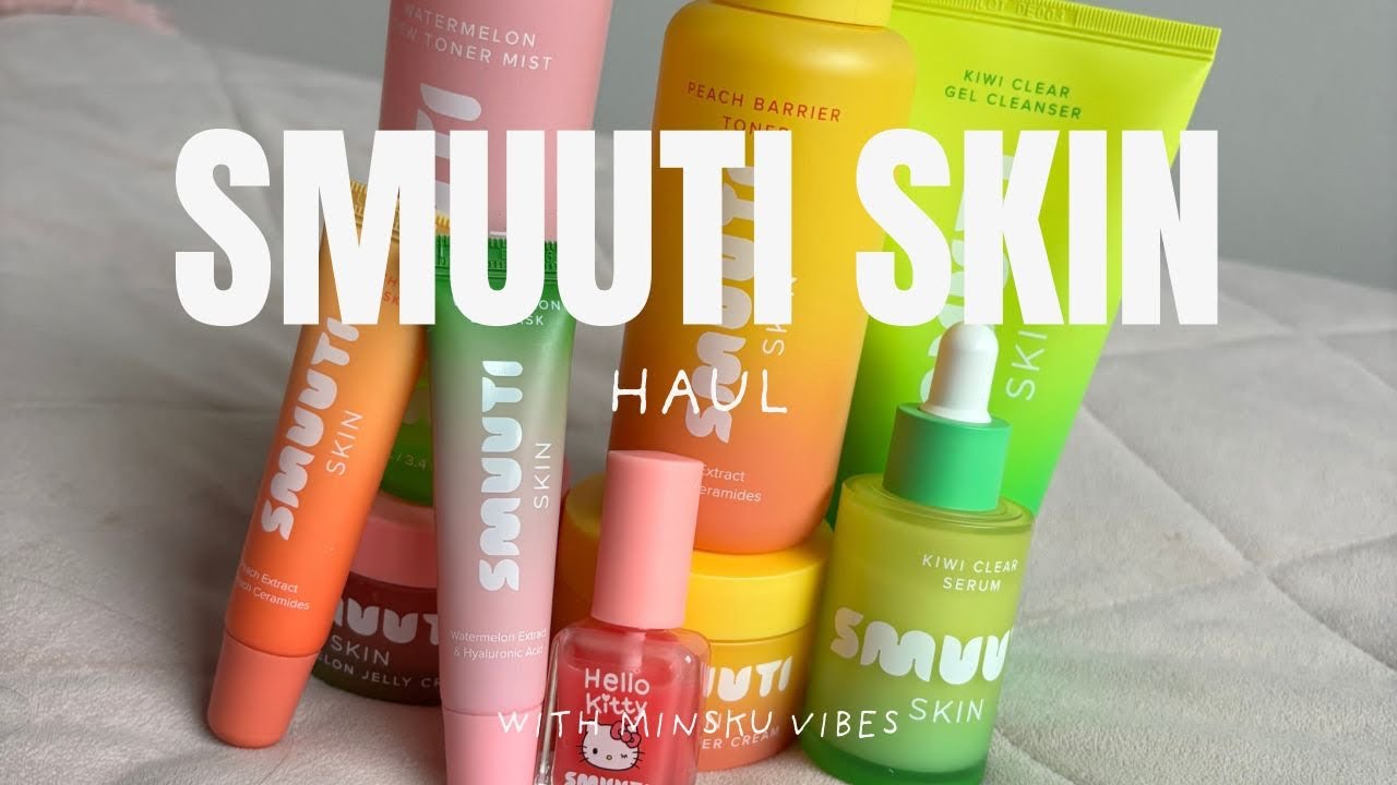 Smuuti skin haul 🛍️🩷