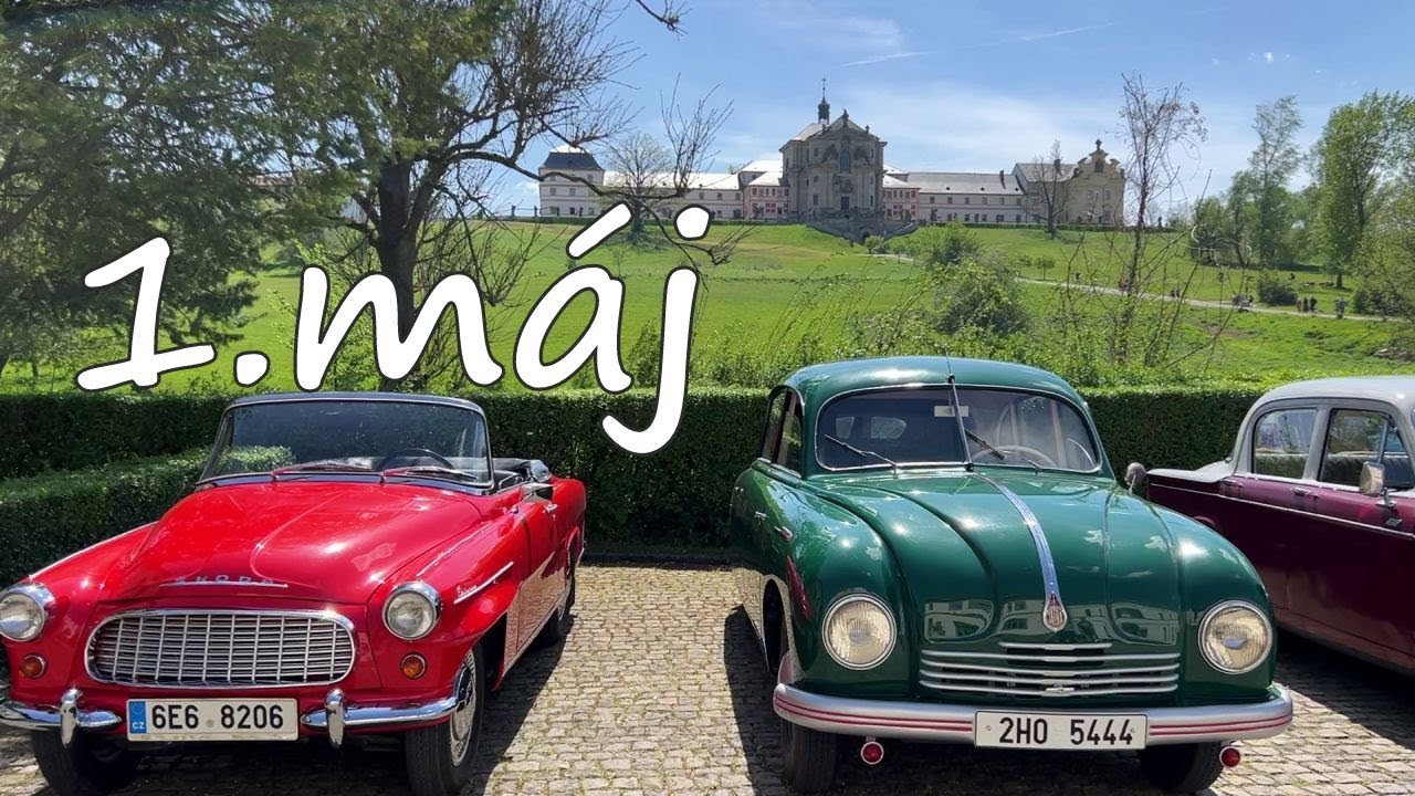 Veteráni - první máj 2024 (Opočno, Dobruška, Kuks / Tatra 57, Renault NN, Manet 90)