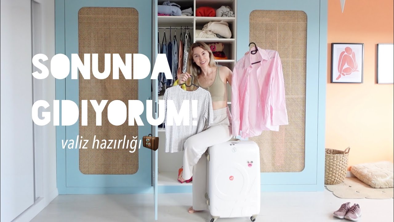 VLOG: VALİZ HAZIRLIĞIMI NASIL YAPIYORUM, YANIMDA NELER GÖTÜRÜYORUM🧳