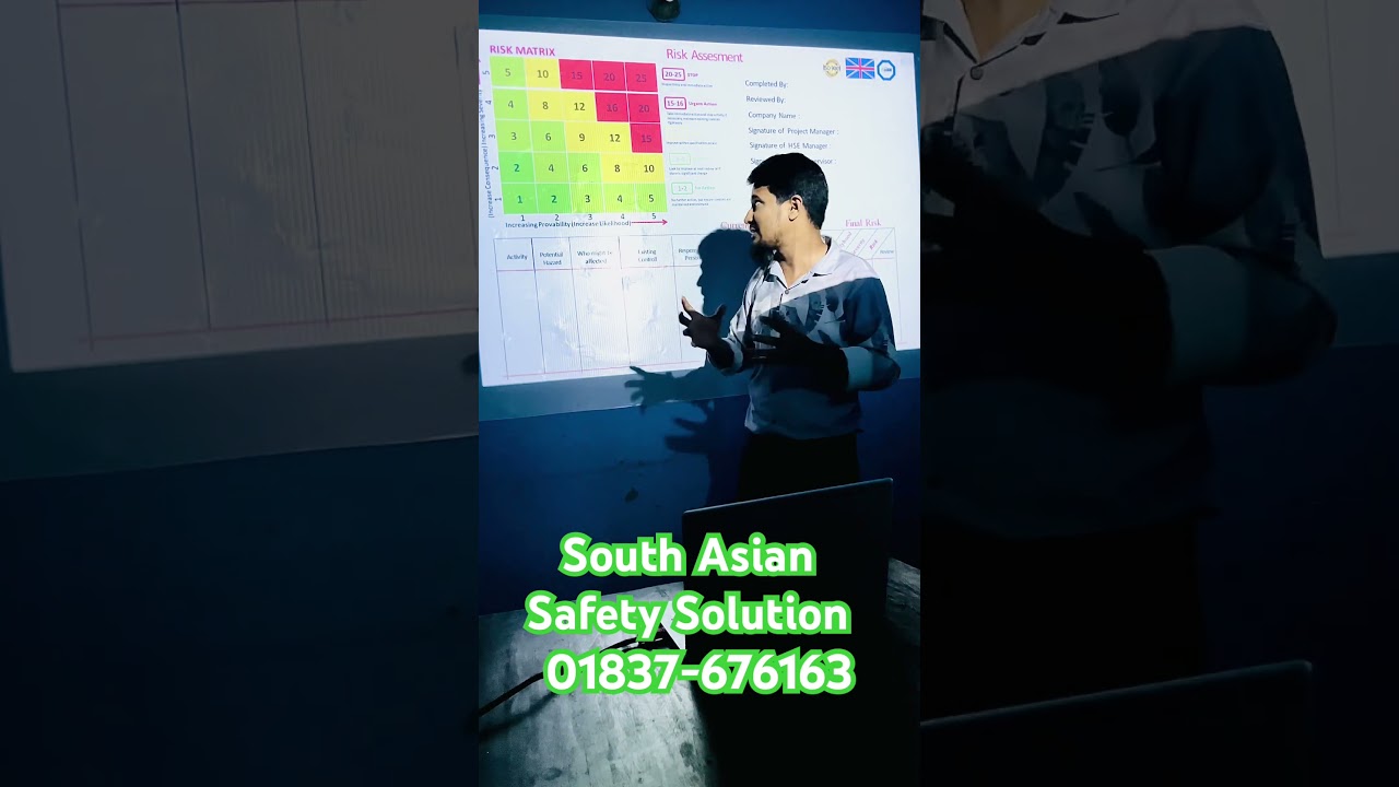 What is risk assessment? How to create a risk assessment? South Asian Safety Solution 01938-893373