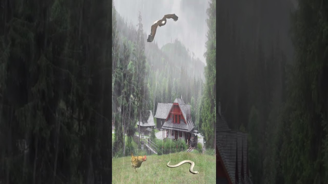 Rain Sounds for Sleeping 🌧 Heavy Rain and Thunderstorm Sounds for Sleeping - The Rain Guy No.4