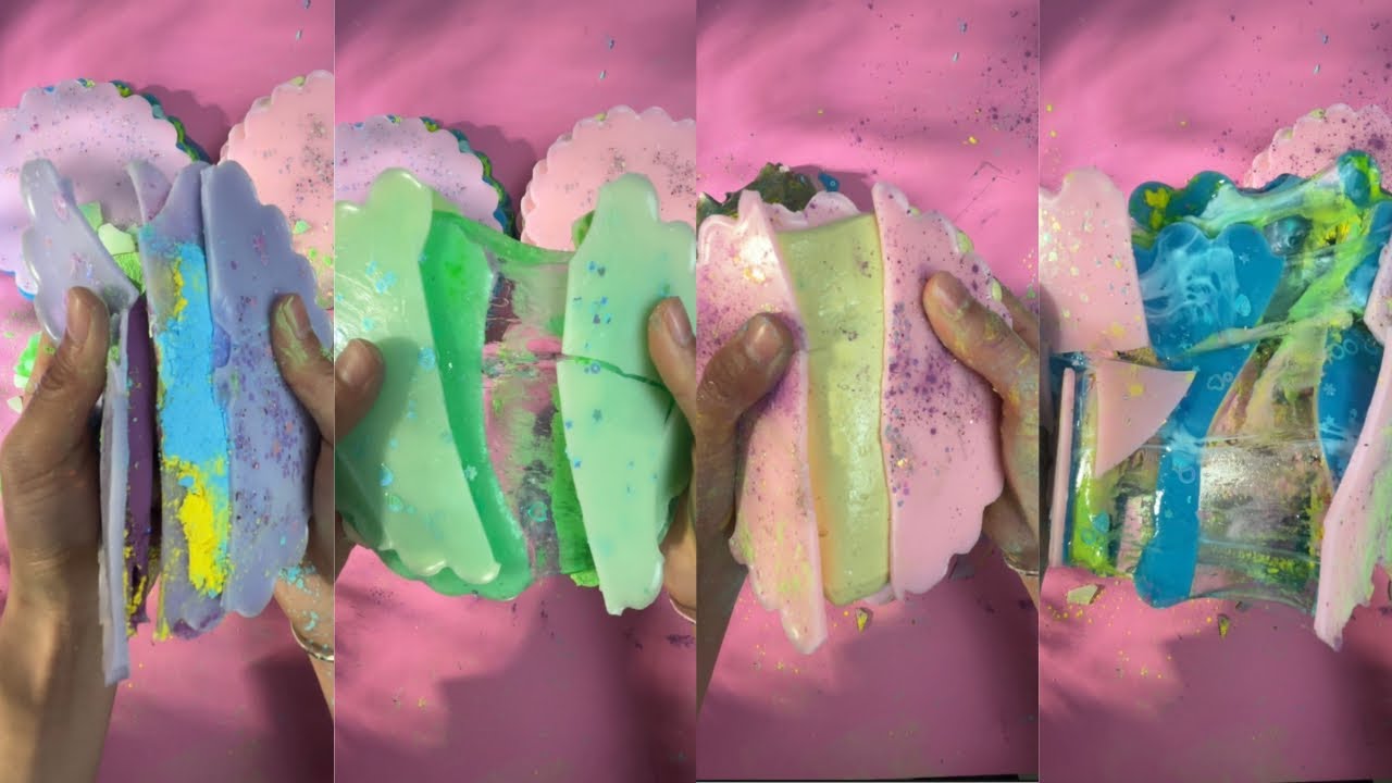 Wax Slime ASMR | Super Satisfying Sounds #asmrsounds #slime #oddlysatisfying #waxasmr 