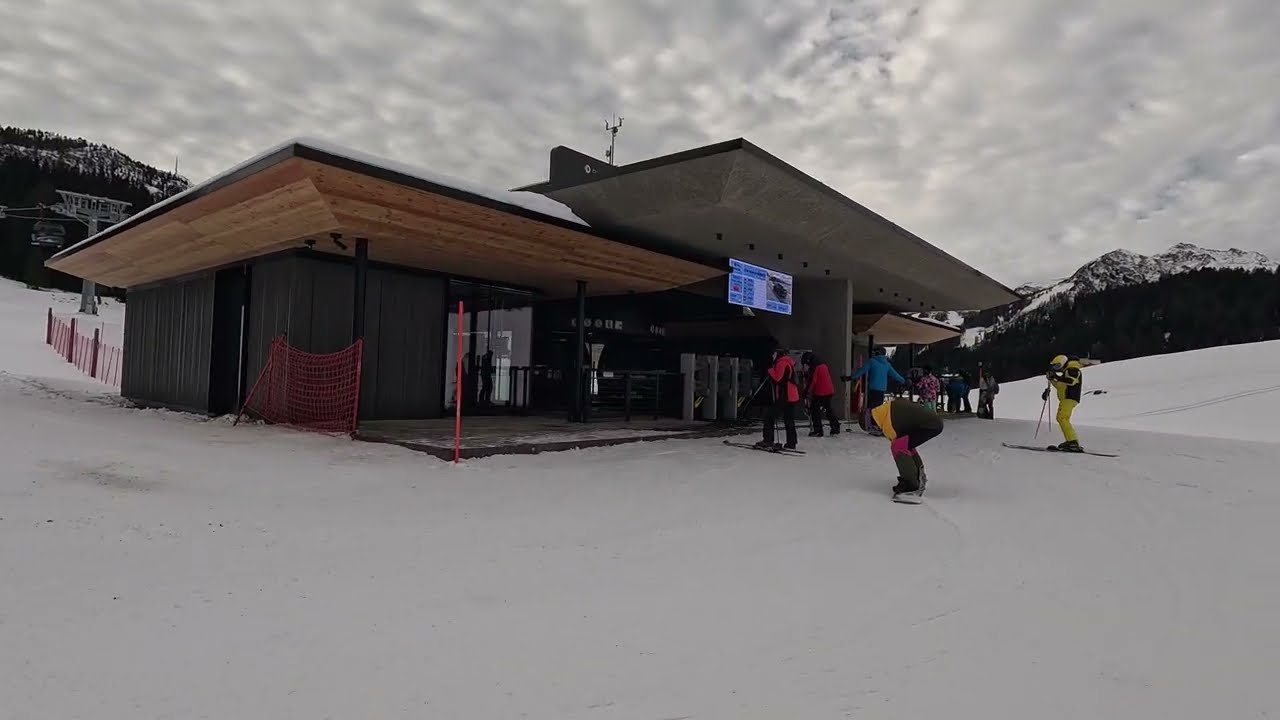Madonna di Campiglio w Val di Sole (trasa 64/czerwona i 66/niebieska)