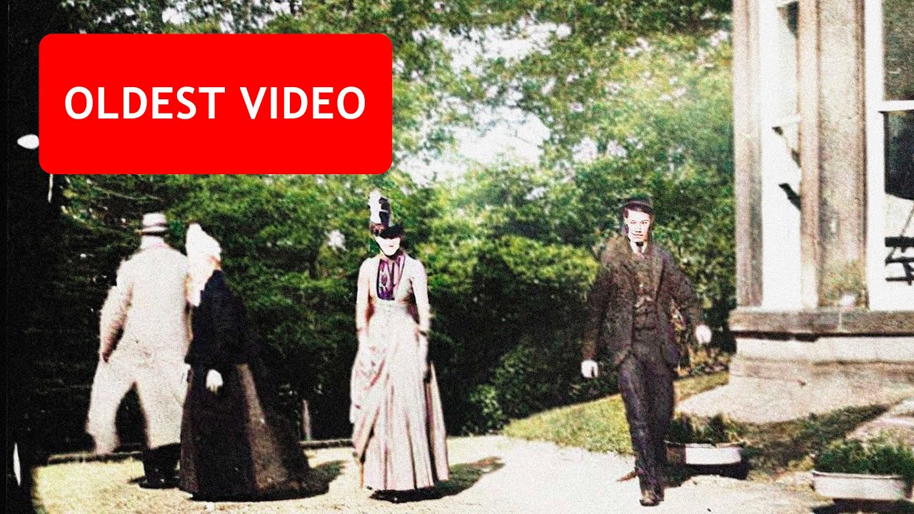 [60 fps] The oldest recorded video, &ldquo;Roundhay Garden Scene&rdquo;, England,1888