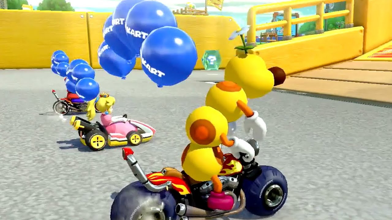 Mario Kart 8 Deluxe - Bob-omb Blast - Wiggler Gameplay | MarioGamers