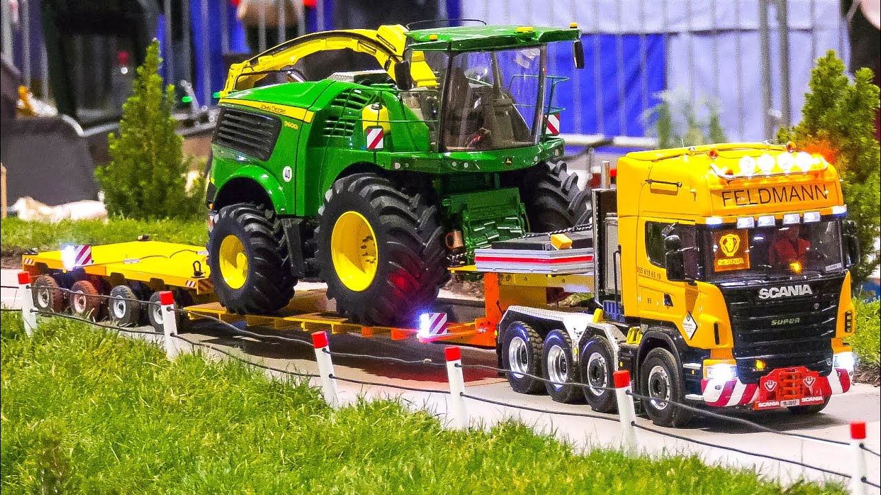 MEGA RC TRUCK, RC TRACTOR, RC HEAVY HAULAGE, RC EXCAVATOR!! Modell Leben Modellbau Messe Erfurt 2025