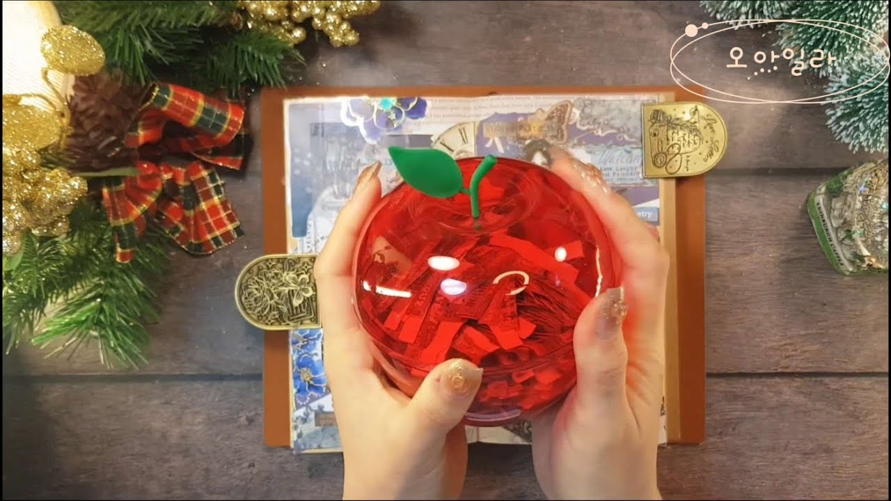 종이 소리 ASMR | 빈티지 감성 다꾸 | Paper Sounds | 따뜻한 블루🪺 #scrapbooking #journaling #journal #journalwithgie 