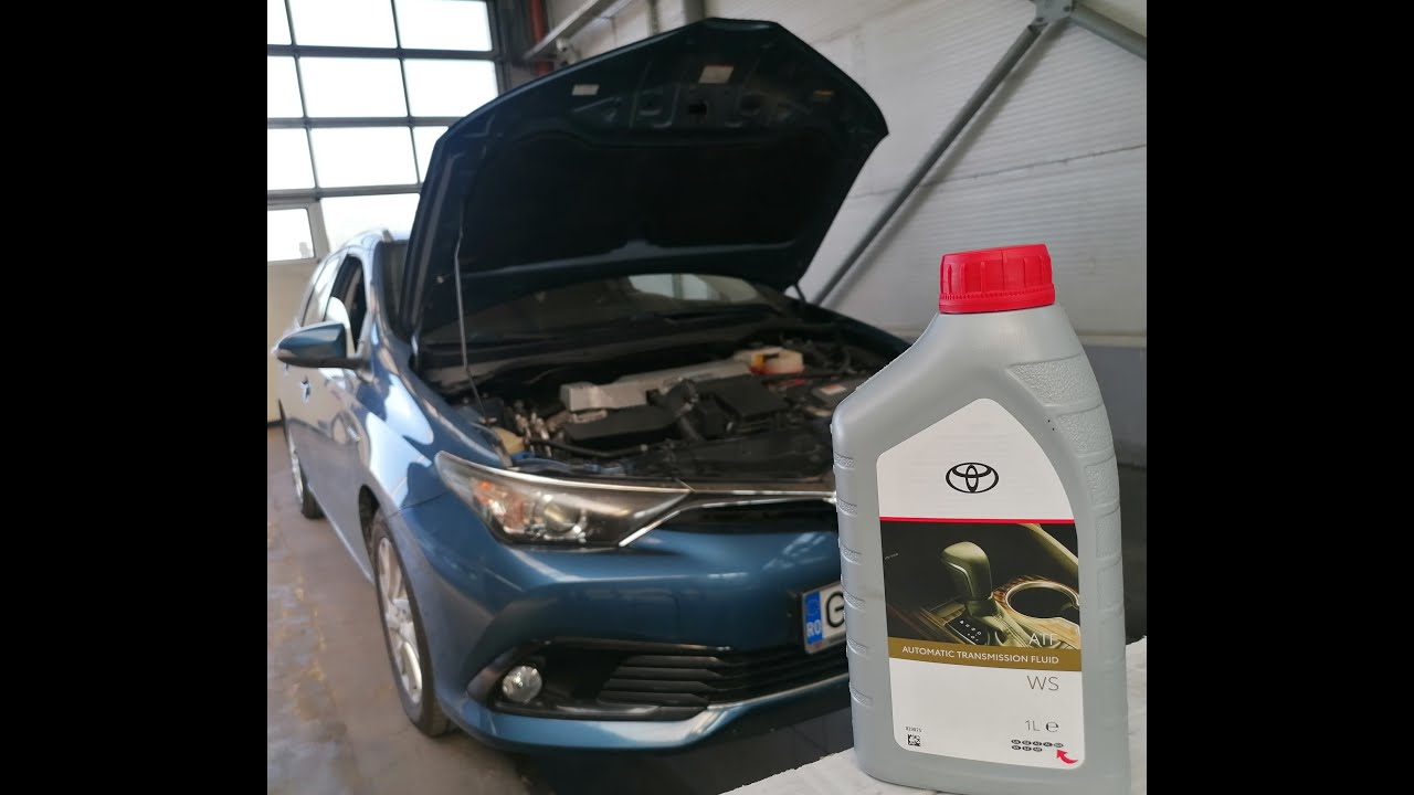 Toyota Auris hybrid - schimb ulei cutie e-CVT / e-CVT gearbox oil change