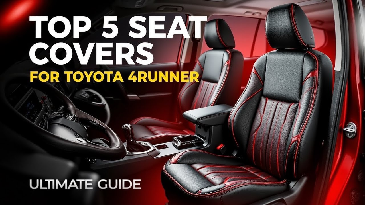BEST SEAT COVERS FOR TOYOTA 4RUNNER IN 2025 | Budget vs Premium Picks!