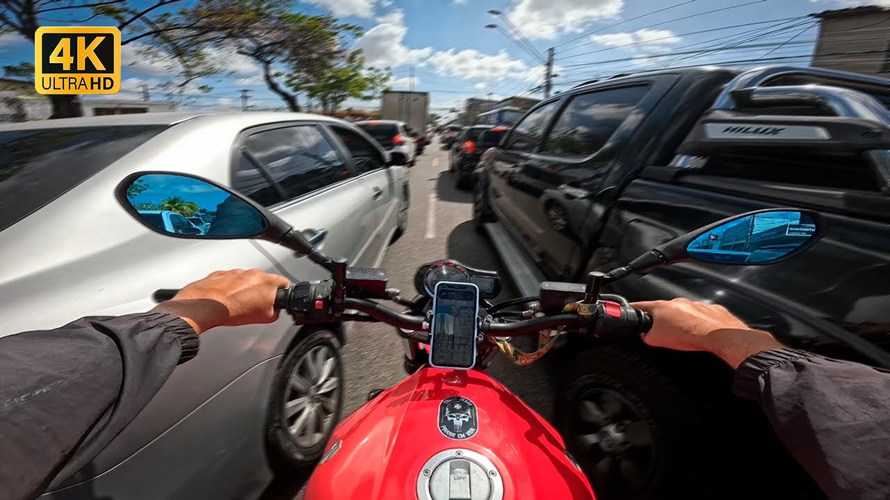 RELAXE E CURTA ESSE RONCO DA BANDIT | POV RIDE SUZUKI BANDIT 4K