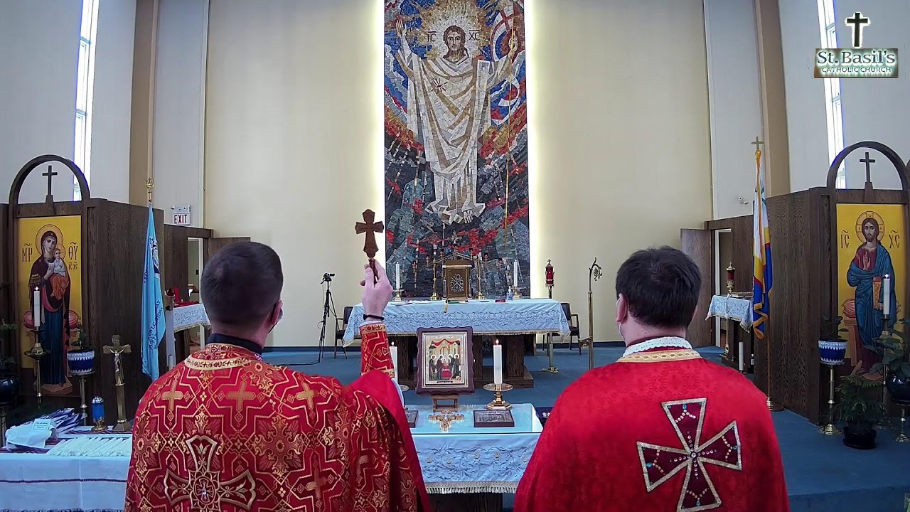 Feb. 5th, Post Feast of Encounter, Divine Liturgy +Judy Graham (1 year) by Christine Brezden