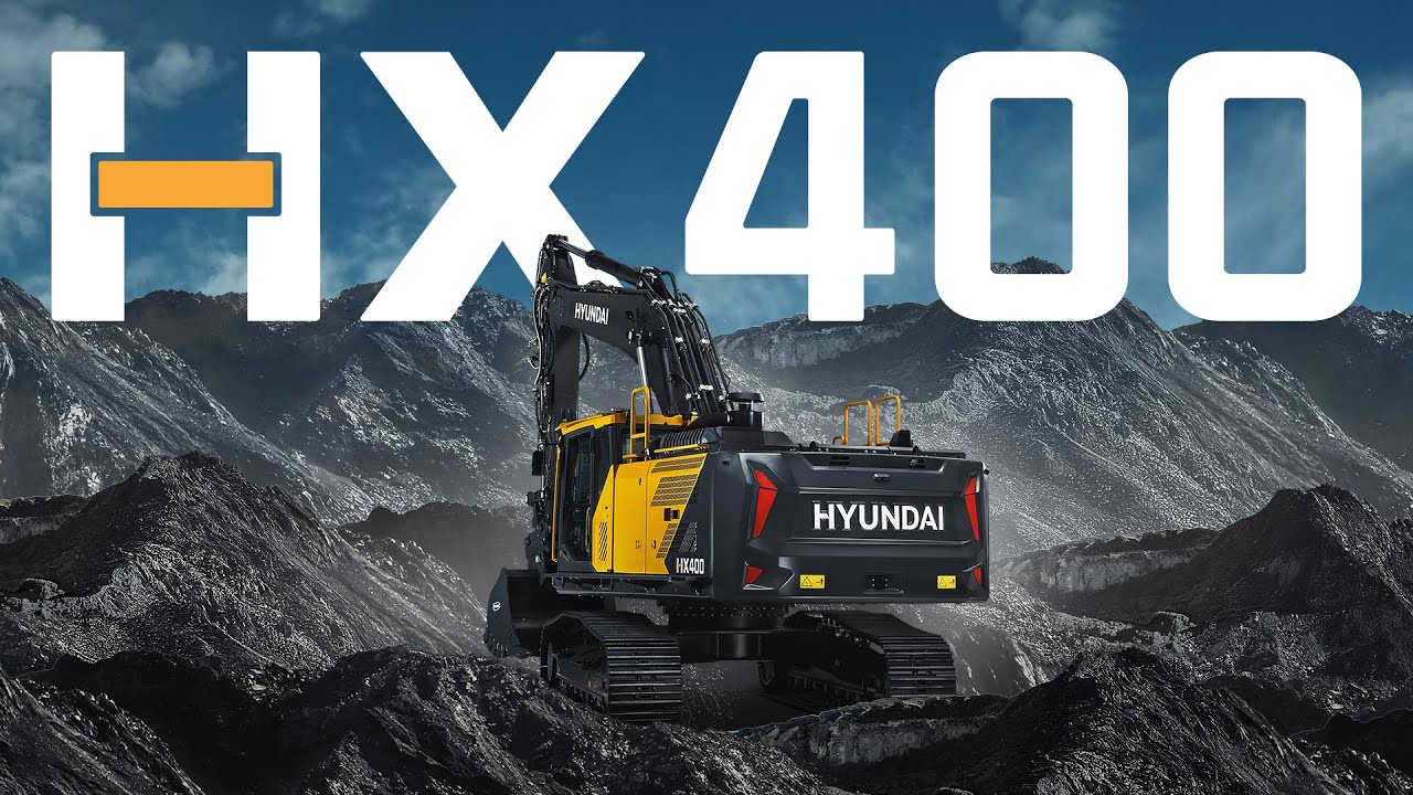 장비소개 | HX400 차세대 굴착기