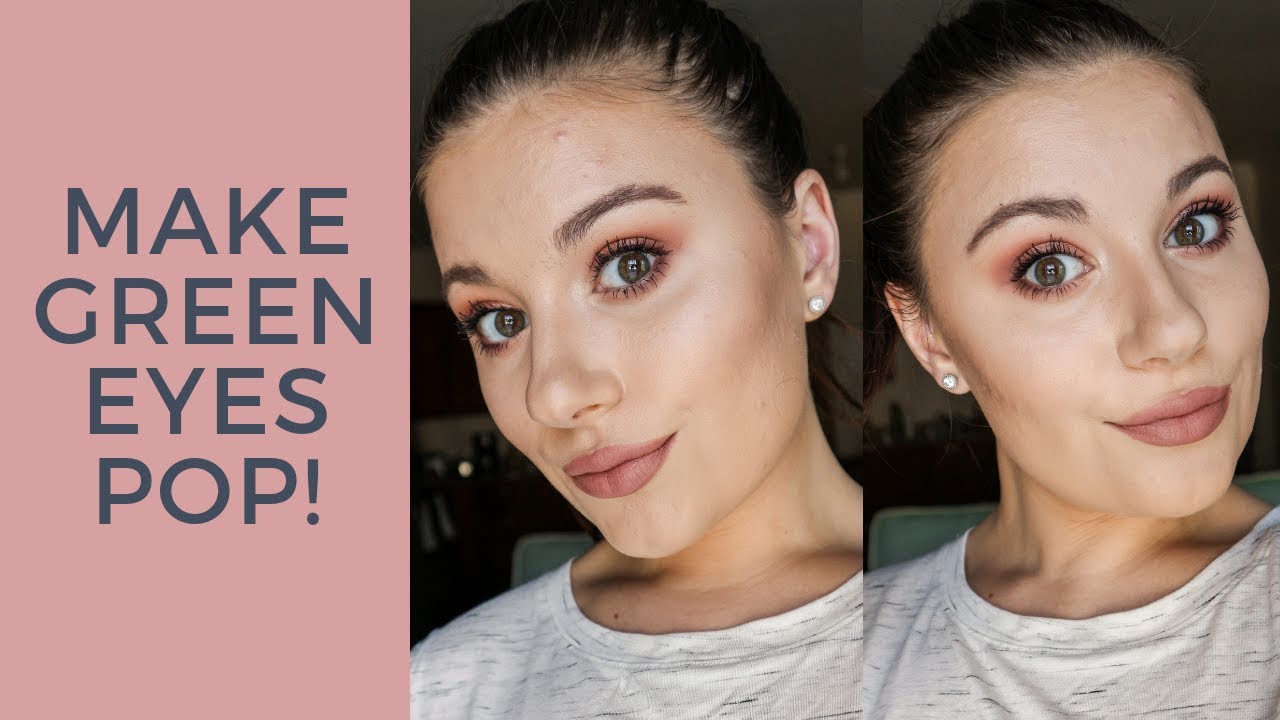 HOW TO ENHANCE GREEN EYES MAKEUP TUTORIAL