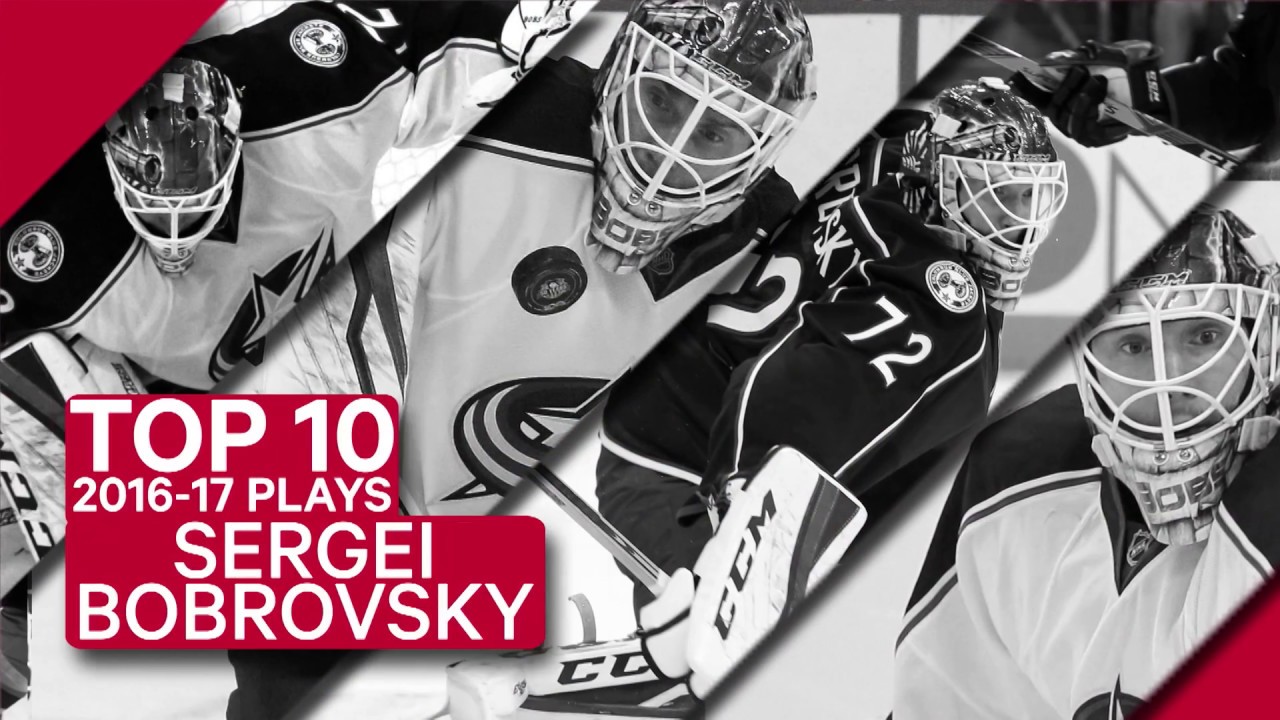 Top 10 Sergei Bobrovsky plays of 2016-17
