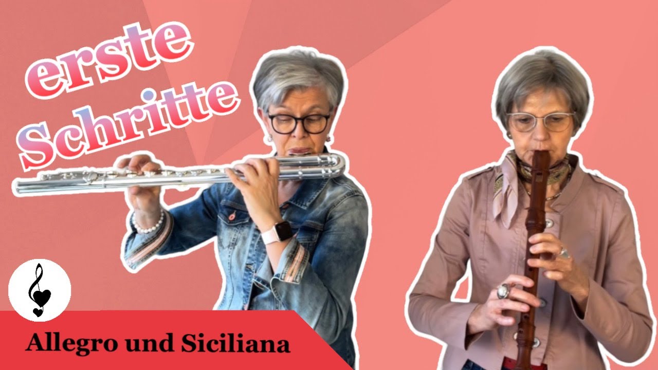 G.F.Händel | Allegro | Siciliana | HWV 369 | #querflöte #blockflöte #ermutigung #händel