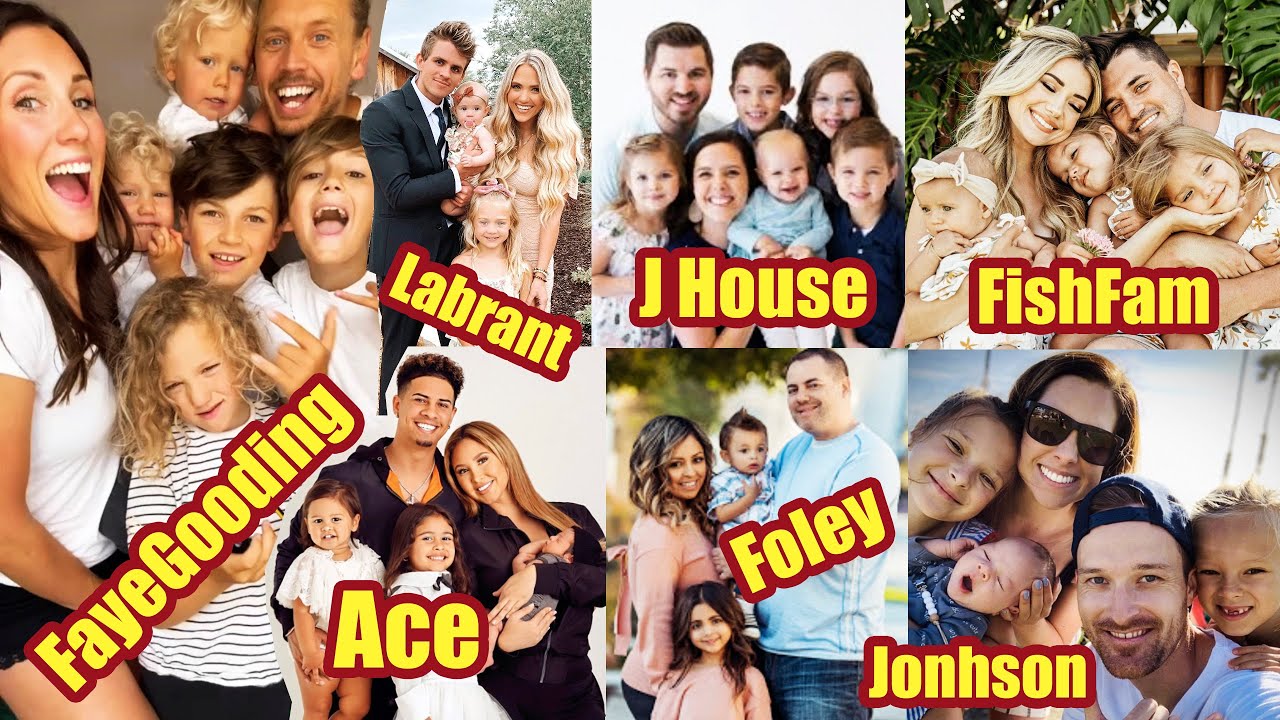 7 BEST TIKTOK FAMILIES: Labrants, FishFam, FayeGooding, Ace, Foley, J House, Johnson