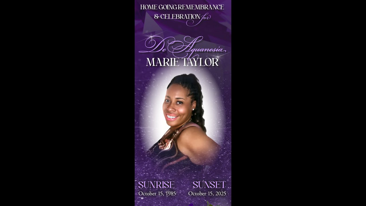 Home Going Remembrance for DeAquanesia Marie Taylor