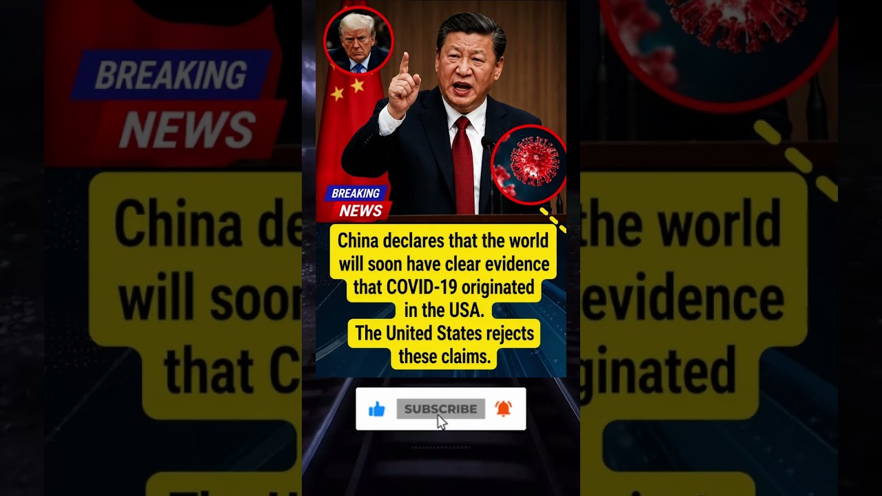 #ChinaUSA #CovidOrigin #NewEvidence #GlobalHealth #CurrentNews #Geopolitics #VirusDebate