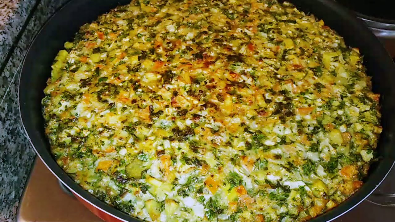 Как приготовить ливанский омлет 😋😍