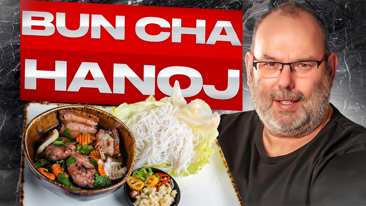 Bun Cha Hanoj | Jak přenést kousek Vietnamu na váš talíř! 🍜🔥 #464