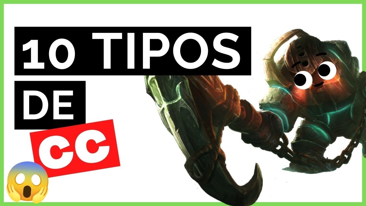 TIPOS DE CC o CONTROL DE MASAS en LOL 🤯  League of Legends | Soy Naeli LOL